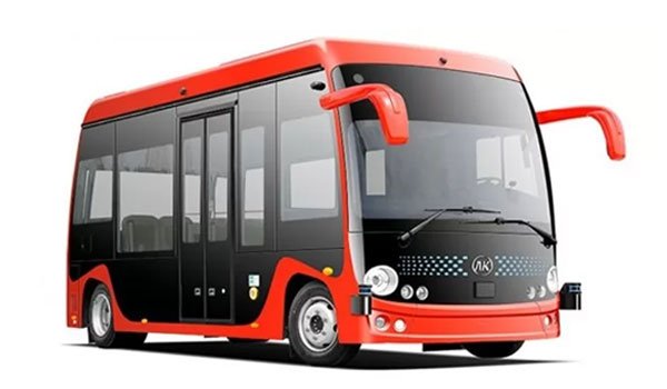 Ankai 6.6m Unpiloted Electric Minibus Price in Japan