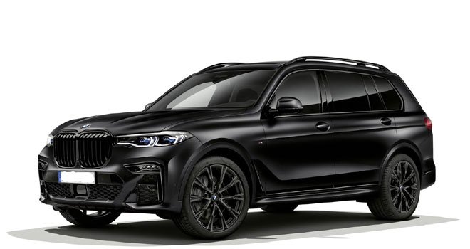 BMW X7 Frozen Black 2022 Price in France