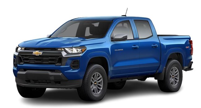2027 Chevrolet Colorado Front Left Quarter View   Price in Europe