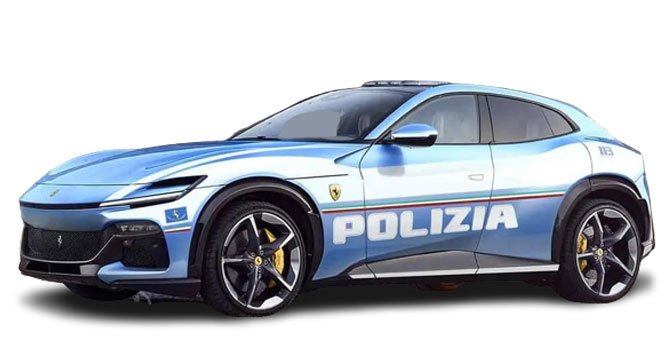 Ferrari Purosangue Police Car Renderings Price in Ecuador