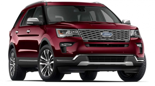 Ford Explorer Platinum 2019 Price in Spain