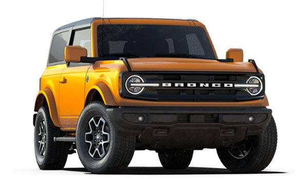 Ford Bronco Outer Banks 2 Door 2022 Price in USA