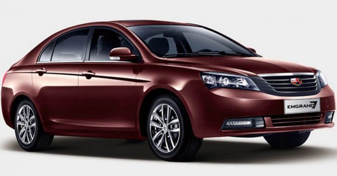 Geely Emgrand EC7 GL Price in Malaysia