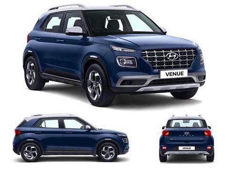 Hyundai Venue SX 1.0 Dual Tone Petrol 2019 Price in Russia