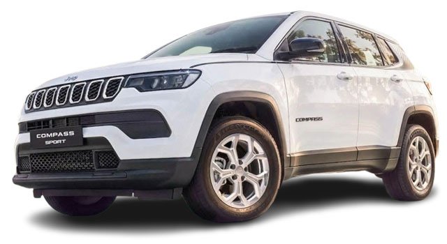 Jeep Compass Sport 9AT Front Left Quarter View Price in Ecuador