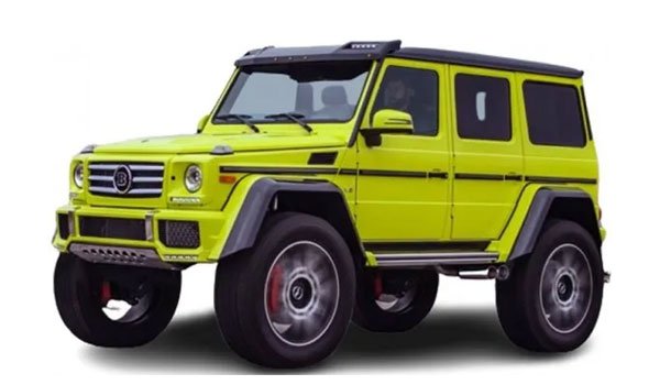 Mercedes AMG G63 4x4 Spied 2022 Price in India