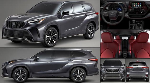 Toyota Highlander Xse 2021 Price In Usa Features And Specs