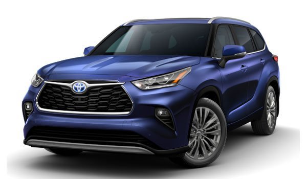 Toyota Highlander Hybrid Platinum 2023 Price in Canada