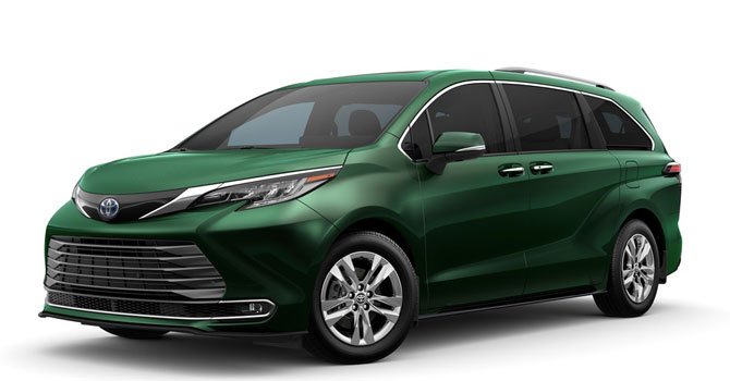 Toyota Sienna Limited 2022 Price in South Africa