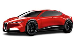 Alfa Romeo large electric saloon