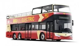 Ankai 12M Electric Double Decker Sightseeing Bus