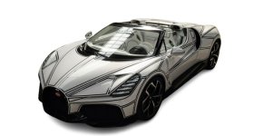 Bugatti W16 Mistral Blanc Eternel 2026