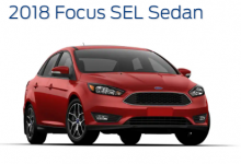 Ford Focus SEL Sedan 2018