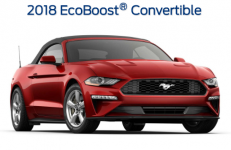 Ford Mustang EcoBoost Convertible 2018