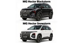 MG Hector Snowstorm And Blackstorm 2026