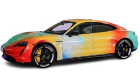 Porsche Taycan Art Car 2023